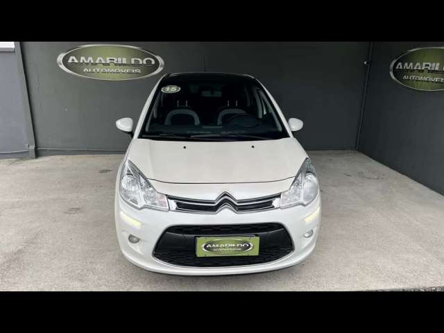 Citroën C3 Tendance 1.6 VTi Flex Start 16V Aut.  - Branca - 2015/2015