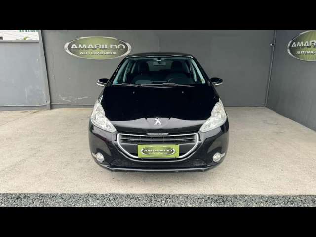 Peugeot 208 Allure 1.5 Flex 8V 5p  - Preta - 2013/2014