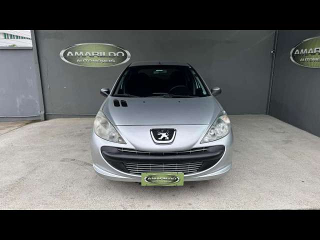 Peugeot 207 XR 1.4 Flex 8V 5p  - Prata - 2010/2011