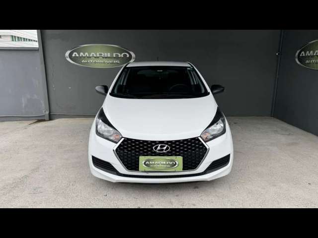 Hyundai HB20 Unique 1.0 Flex 12V Mec.  - Branca - 2019/2019