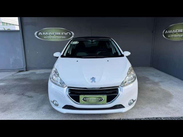 Peugeot 208 Allure 1.6 Flex 16V 5p Aut.  - Branca - 2015/2016