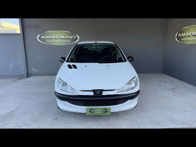 Peugeot 206 Sensation 1.4 Flex 8V 5p - Branca - 2009/2010