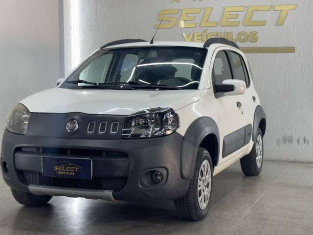 Fiat UNO WAY 1.4 EVO Fire Flex 8V Ano 2012 Completo