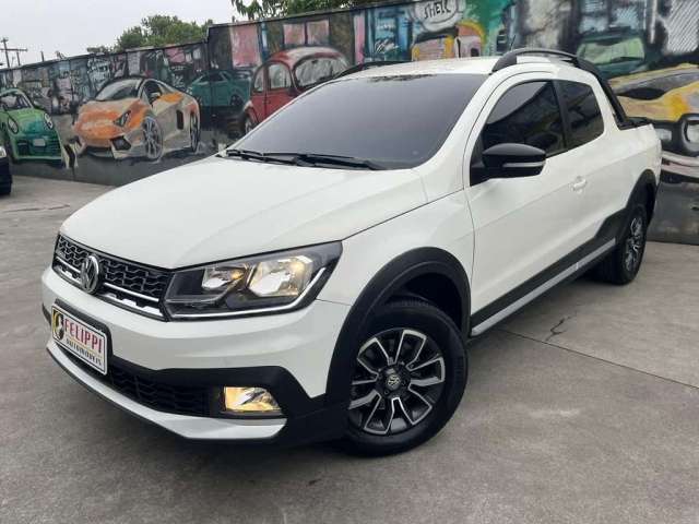 Volkswagen Saveiro CROSS 1.6 T.Flex 16V CD  - Branca - 2021/2022