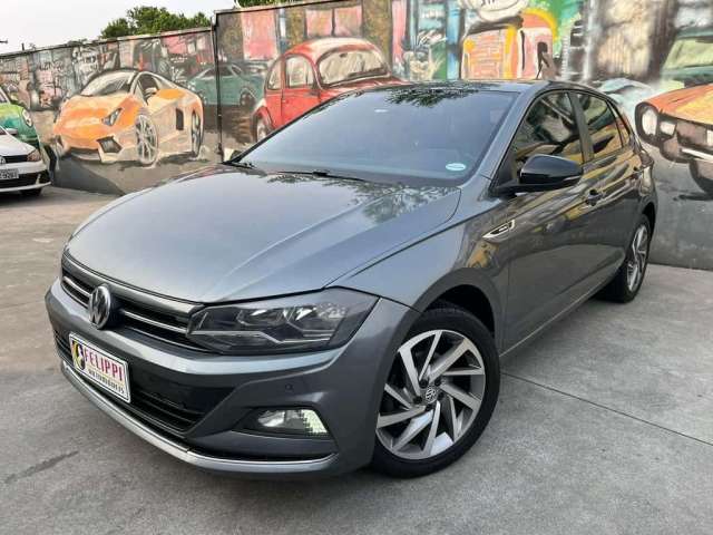 Volkswagen Polo Highline 200 TSI 1.0 Flex 12V Aut.  - Cinza - 2018/2019