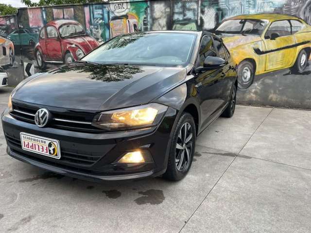 Volkswagen Virtus Comfort. 200 TSI 1.0 Flex 12V Aut  - Preta - 2022/2022