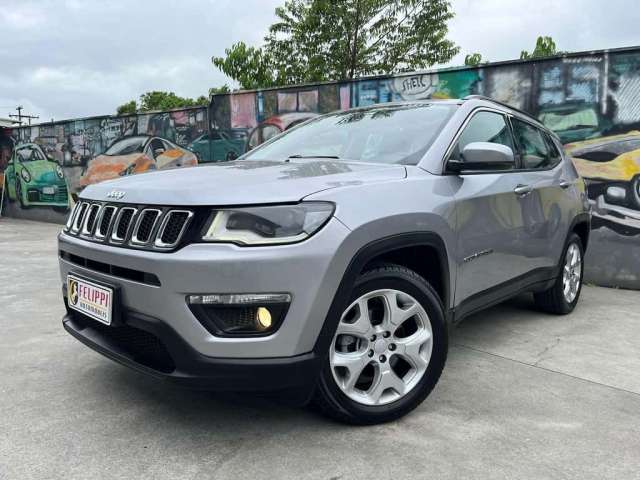 Jeep Compass LONGITUDE 2.0 4x2 Flex 16V Aut.  - Prata - 2020/2021