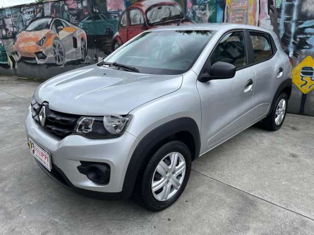 Renault Kwid Zen 1.0 Flex 12V 5p Mec.  - Prata - 2021/2022