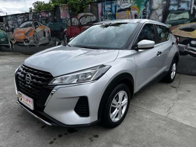 Nissan Kicks Active S 1.6 16V Flex Aut.  - Prata - 2021/2022