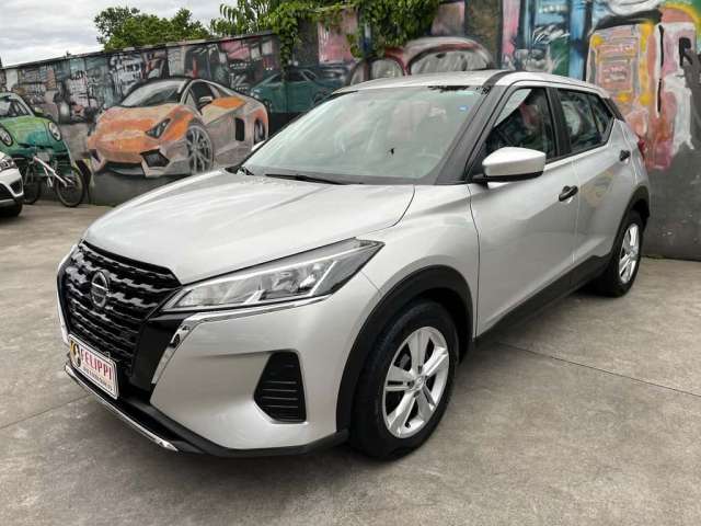 Nissan Kicks Active S 1.6 16V Flex Aut.  - Prata - 2021/2022