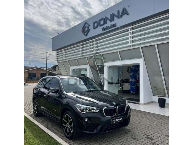 BMW X1 X25I ACTIVEFLEX - Preta - 2017/2018