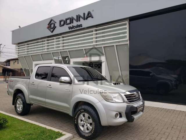 Toyota Hilux /  CD4X4 SRV - Prata - 2012/2013