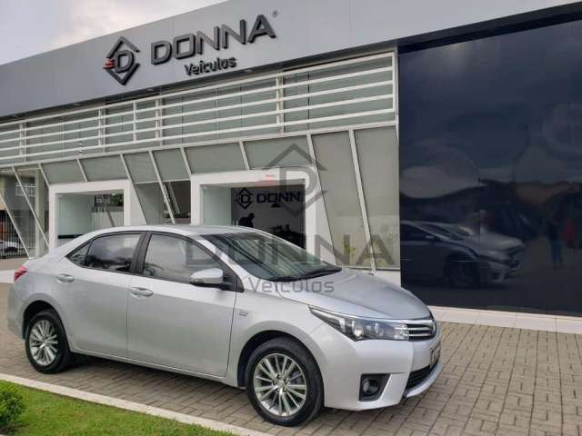 Toyota Corolla XEi 2.0 Flex 16V Aut.  - Prata - 2014/2015