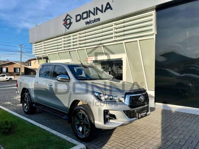 Toyota Hilux CD SRX 4x4 2.8 TDI 16V Diesel Aut.  - Prata - 2019/2020