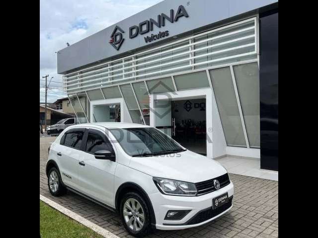 Volkswagen Gol TRACK 1.0 Mi Total Flex 8V 4p  - Branca - 2017/2018