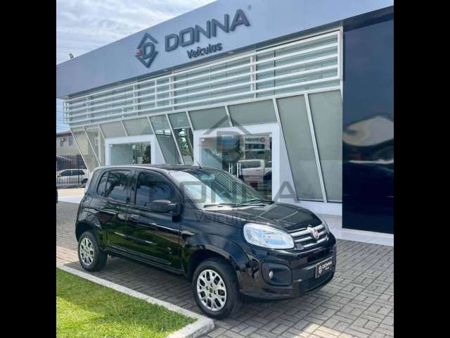 Fiat Uno FIAT /UNO ATTRACTIVE 1.0E - Preta - 2016/2017