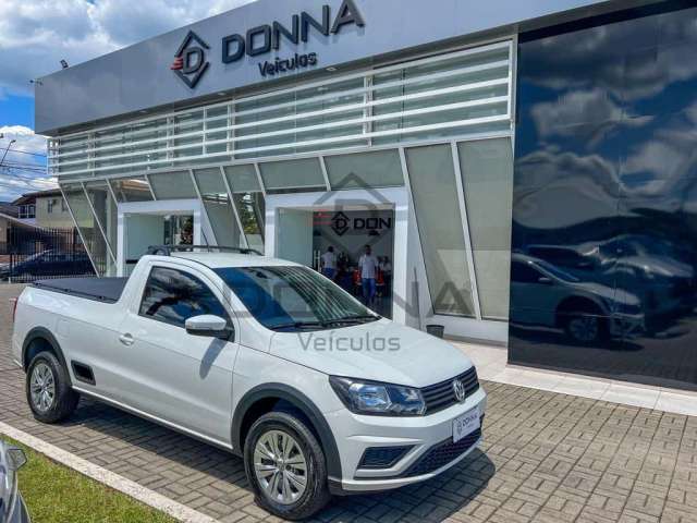 Volkswagen Saveiro Trendline 1.6 T.Flex 8V  - Branca - 2023/2023