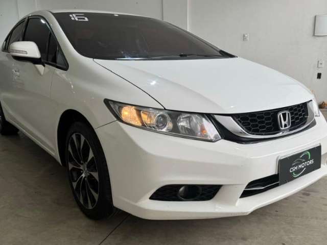 HONDA CIVIC LXR 2.0 AUT FLEX BRANCA 2016