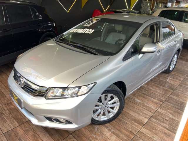 HONDA CIVIC 1.8 LXL 16V FLEX 4P AUTOMÁTICO 2013 NOVO