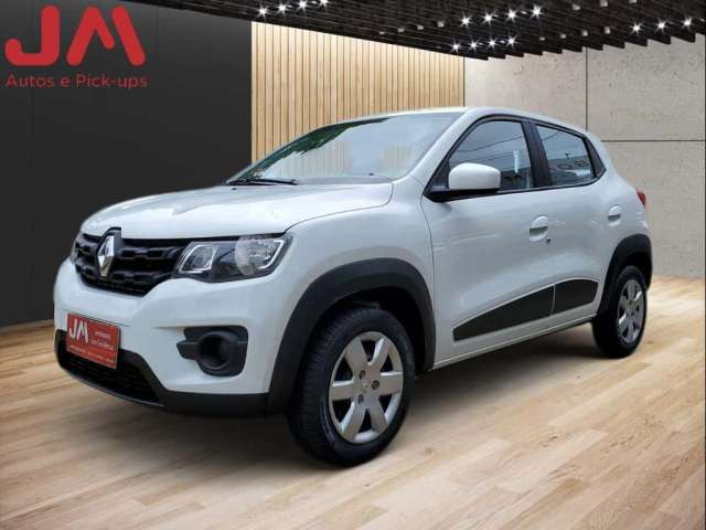 Renault Kwid  Zen 1.0 Flex 12V 5p Mec. - Branca - 2019/2019