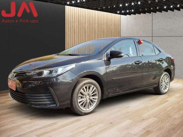 Toyota Corolla GLi Upper 1.8 Flex 16V Aut.  - Preta - 2017/2018