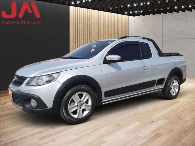 Volkswagen Saveiro CROSS 1.6 Mi Total Flex 8V CE  - Prata - 2012/2013