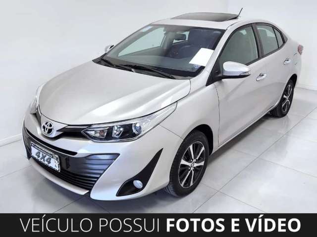 Toyota Yaris XLS Sedan 1.5 Flex 16V 4p Aut.  - Prata - 2018/2019