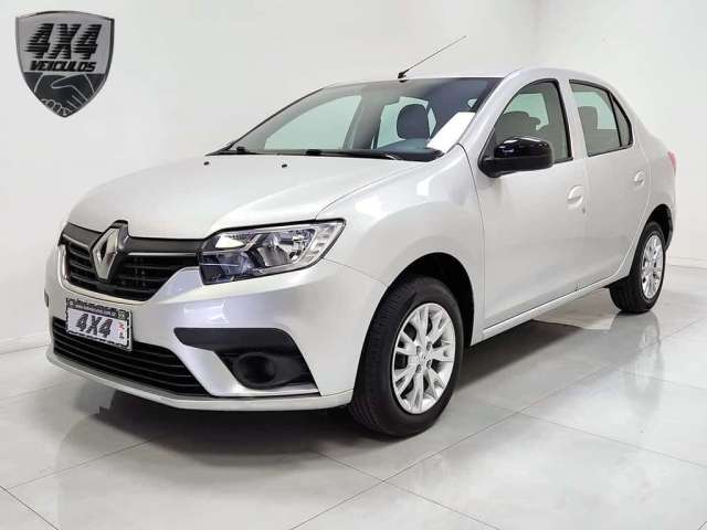 Renault Logan Zen Flex 1.0  - Prata - 2022/2023