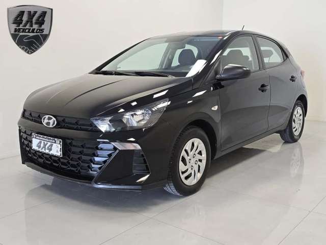 Hyundai HB20 Sense 1.0 Flex  - Preta - 2023/2024