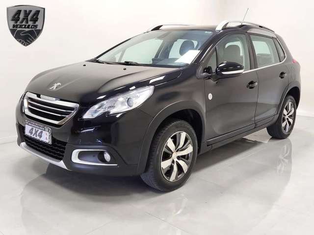 Peugeot 2008 Crossway 1.6 Flex 16V 5p Aut.  - Preta - 2017/2018