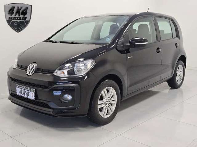 Volkswagen Up move 1.0 T. Flex 12V 5p  - Preta - 2017/2018