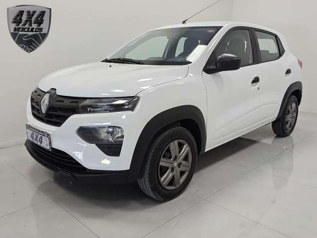 Renault Kwid Zen 1.0 Flex 12V 5p - Branca - 2022/2023