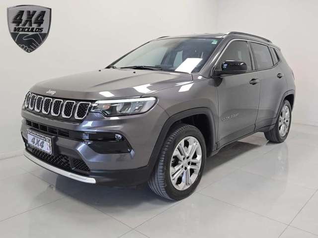 Jeep Compass LONG. T270 1.3 TB 4x2 Flex Aut.  - Cinza - 2022/2022