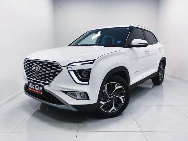 Hyundai Creta Platinum 1.0 TB 12V Flex Aut. - Branca - 2023/2024