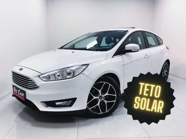 Ford Focus TITANIUM  2.0  Flex Aut.  - Branca - 2018/2018