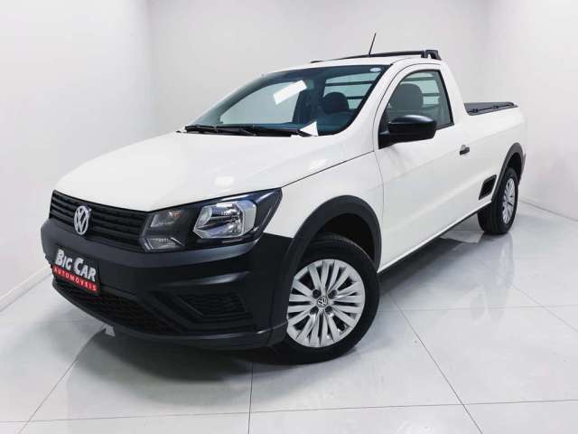 Volkswagen Saveiro Robust 1.6 Total Flex 16V  - Branca - 2022/2023