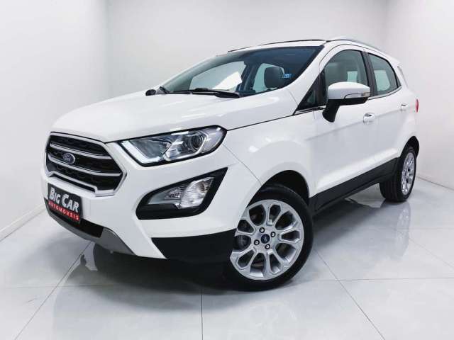 Ford EcoSport TITANIUM 1.5 12V Flex Aut. - Branca - 2019/2020