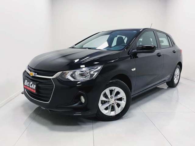 Chevrolet Onix HATCH LTZ 1.0 12V TB Flex  Aut. - Preta - 2020/2020