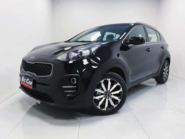 Kia Sportage LX 2.0 16V Flex  Aut. - Preta - 2018/2019