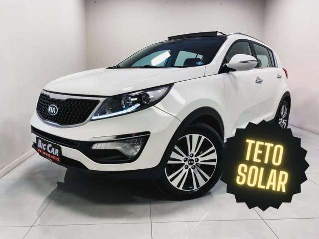 Kia Sportage EX  2.0 16V Flex Aut.  - Branca - 2015/2016