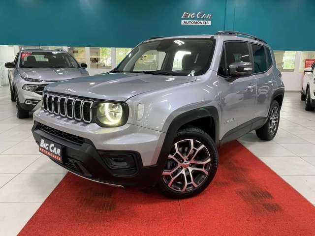 Jeep Renegade Longitude T270 1.3 TB 4x2 Flex Aut.  - Prata - 2022/2023