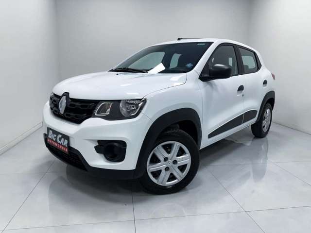 Renault Kwid Zen 1.0 Flex 12V Mec.  - Branca - 2021/2022