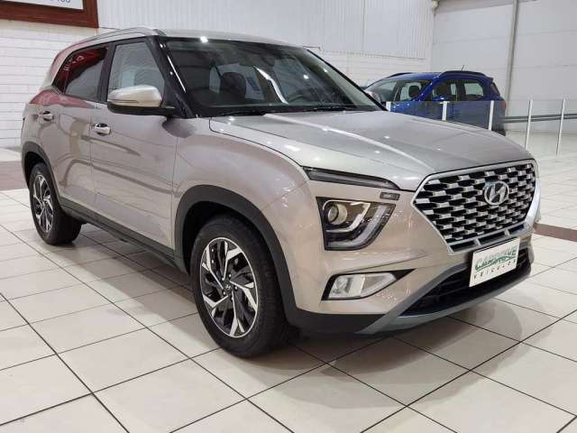 Hyundai Creta 1.0 TA LIMITED - Prata - 2021/2022