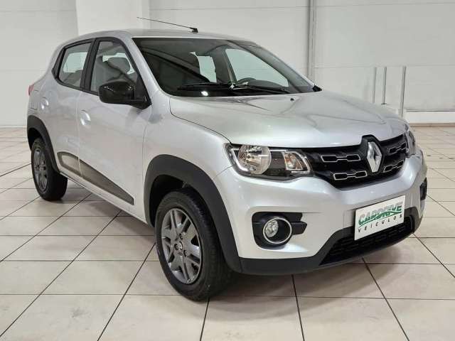 Renault Kwid 1.0 INTENS MT - Prata - 2021/2022