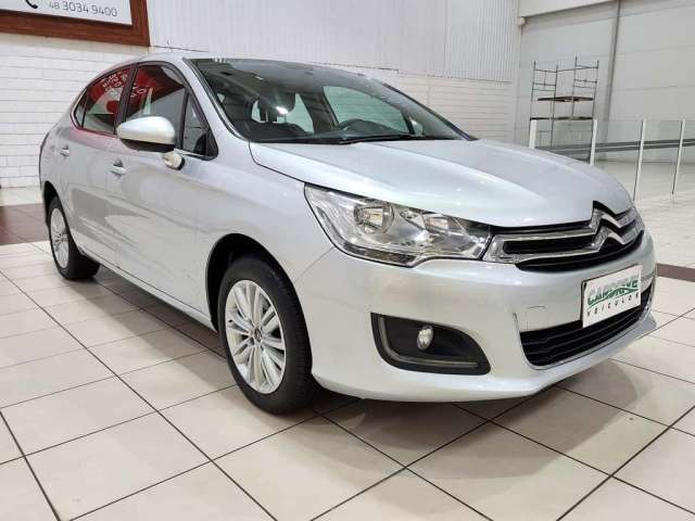 Citroën C4 1.6 Turbo THP A OR  - Prata - 2017/2018