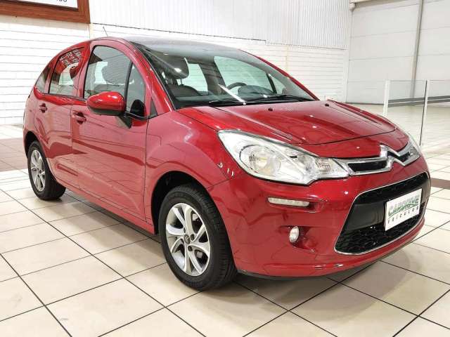 Citroën C3 1.5 90M TENDANCE - Vermelha - 2013/2014