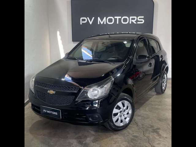 Chevrolet Agile LT 1.4 MPFI 8V FlexPower 5p  - Preta - 2011/2011