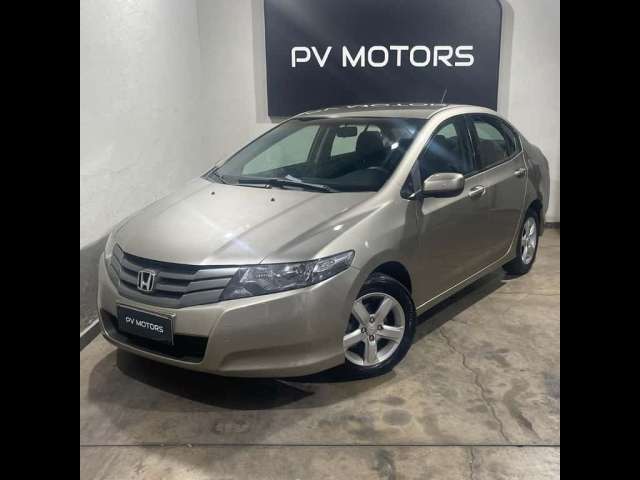 Honda City Sedan LX 1.5 Flex 16V 4p Mec.  - Dourada - 2010/2010