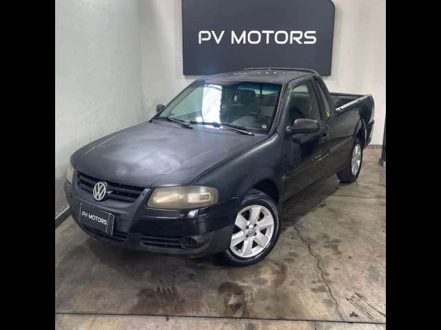 Volkswagen Saveiro W/ 1.6 SUPERSURF - Preta - 2007/2008