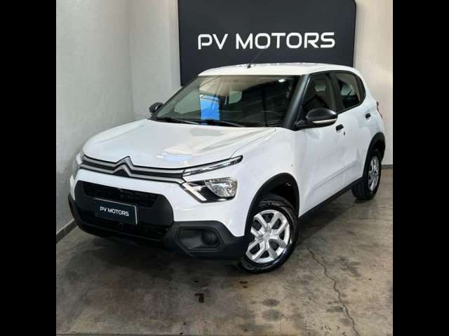 Citroën C3 Live Pack 1.0 Flex 6V 5p Mec.  - Branca - 2023/2023